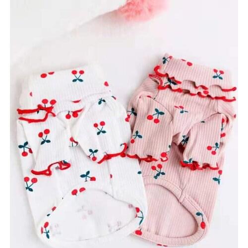 Small Dog T-shirt Summer Dog Clothes Cat Puppy Clothing Tee Shirt Yorkshire Pomeranian Bichon Poodle Schnauzer Small Dog Costume