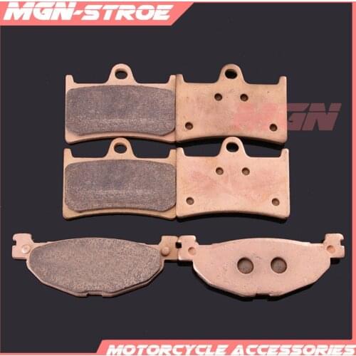 Motorcycle metal sintering brake pads For T-MAX500 XP500 TMAX500 2008 2009 2010 2011 08 09 10 11