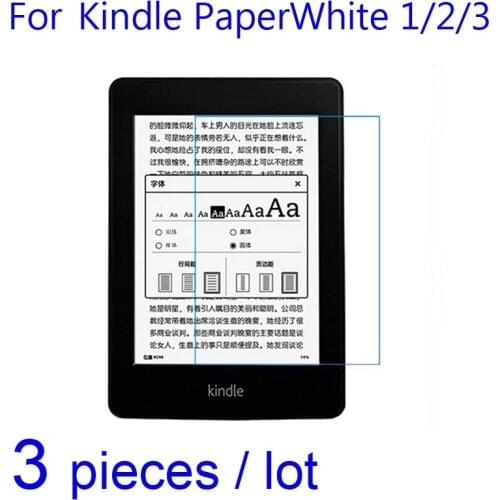 3pcs/lot Soft Screen Protectors for Amazon Kindle Paperwhite 1/2/3 4 KPW4 2018 Clear/Matte/Nano Anit-explosion Protective Film