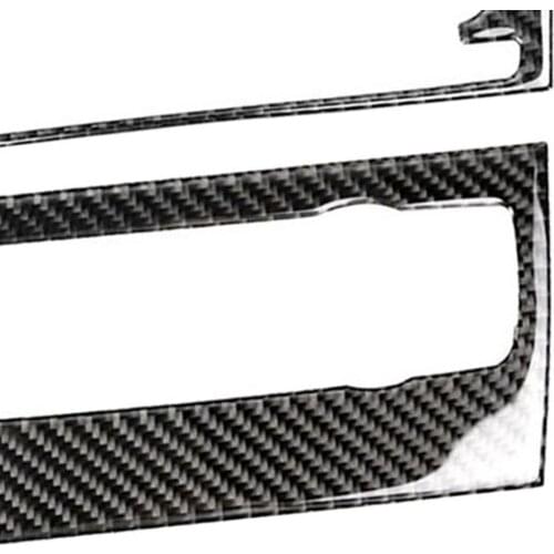 1pc Air Conditioning CD Panel Cover Trim Sticker for BMW 3 Series E90 E92 E93 #4