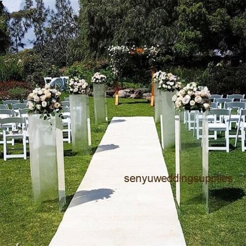New style acrylic plinths display stand acrylic display plinths And wedding decoration pillar senyu1413