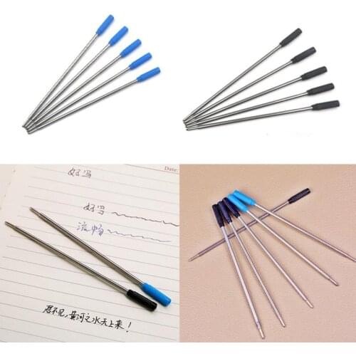 Wholesale Ballpoint Metal Pen Refill 1.0mm Length 11.6cm Stainless Ink Refill Refill Steel Short Pen Black Blue And Replace H0N1