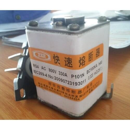 Fuses: RS4 AC800V 330A P101N BC100KA h60 / RS4 AC500V 230A P101N / RS4 AC800V 160A L1CON / RS4 AC800V 315A P1m104NK aR