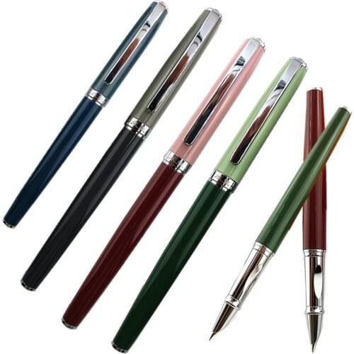 Luxury Metal Wing Sung Fountain Pen High Quality Business Writing Signing Calligraphy Pens Office School Stationery Supplies