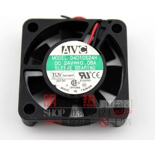 Fan 4010 DC24V D4010S24H 4CM small fan cooling fan