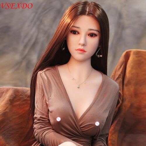 VSEXDO Lifelike Silicone 158cm Sex Dolls for Men Beauty Adult Anime Love Doll Pussy Breast Vagina Oral Anal Ass Sex Toys Male