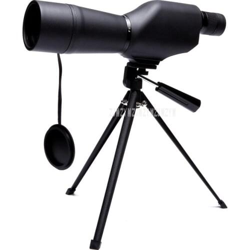 Spotting Scope Telescope Continuous Zoom BK7 Prism MC Lens Waterproof Birdwatching Hunting Monocular +Tripod 20-60X 60mm