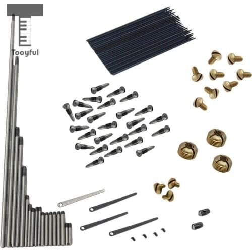 1 Set Alto Sax Saxophone Repair Parts Screws + Saxophone Springs Kit DIY Tool Woodwind Instrument Accessories