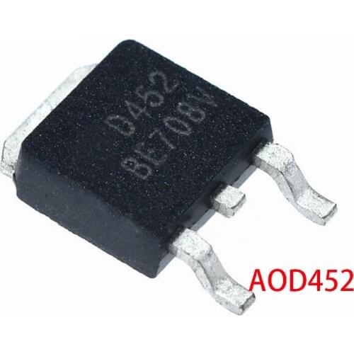 10pcs AOD452 TO252 D452 TO-252 D452A New Original