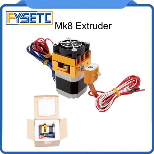 2 Sets MK8 Extruder J-head Hotend Nozzle 0.4mm Feed Inlet Diameter 1.75 Filament Extra Nozzle With MK7/MK8/MK9 Silicone Sock