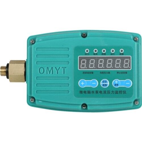 1/4" 1/2" Male Thread DN8 220V Automatic Pump Digital Pressure Controller Electronic Pressure Switch Control For Water Pump