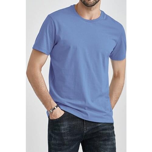 2021 New Summer T-Shirts Women Men Pure Cotton Solid Short/Long Tops Tees Basic Plain Female Male Tshirt Slim Tee Shirt Spring