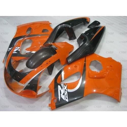 GSX R 750 1996 - 2000 Motorcycle Fairing for Suzuki GSXR750 1998 Bodywork for Suzuki GSXR600 1998 Orange Black Body Kits