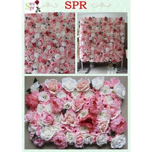 SPR NEW PINK 10pcs/lot Artificial flower wall wedding backdrop table centerpiece flower ball market decoration