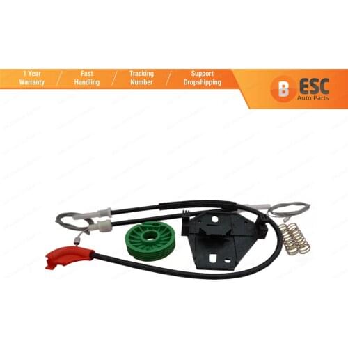 ESC Auto Parts EWR5062 Window Regulator Repair Kit Front Left Driver Side for VW T4 Caravelle Eurovan 1990–2003 Ship From Turkey