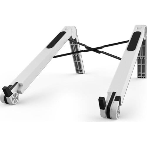 Lightweight Laptop Cooling Stand Plastic Vertical Laptop Stand Foldable Tablet Stand Bracket Laptop Holder for MacBook