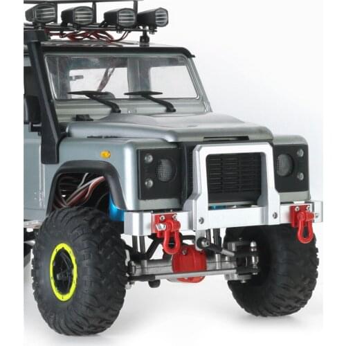 Metal Front Bumper Protective Board with Hooks for MN D90 99S MN91 MN91K MN45 MN45K RC Car Accessories Parts