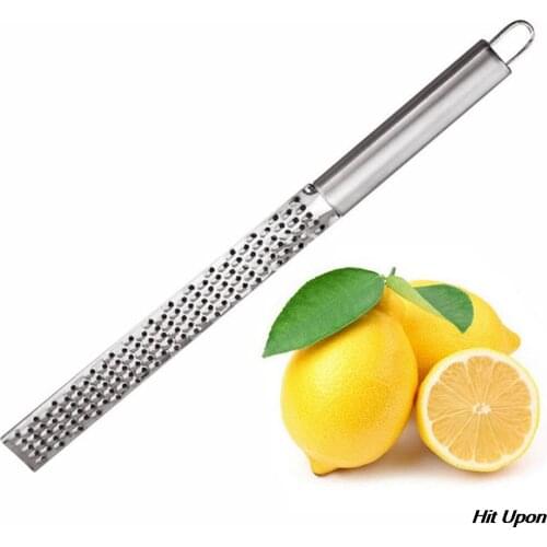 Stainless Steel Mill Cheese Grater Long Handle Fine Mesh Handheld Slicer Chocolate Lemon Zester Fruit Peeler Kitchen Gadgets