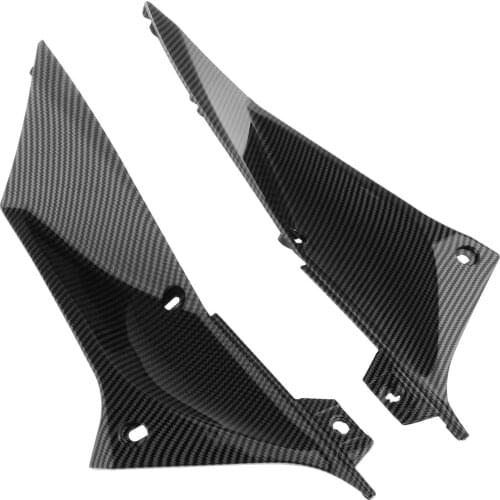 Motorcycle ABS Plastic Carbon Fiber Exhaust Pipe Heat Shield Side Covers Panels for Yamaha YZF R1 2002 2003