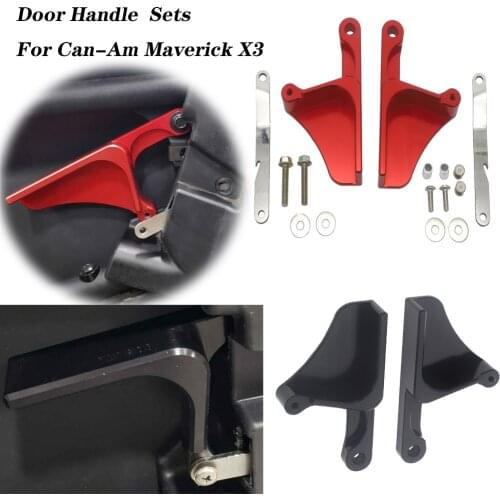 Billet Aluminum Anodized Door Handle Latches Sets For Can-Am Maverick X3 X DS RS Turbo R Max 2 & 4 Door 2017-2020 2019 2018