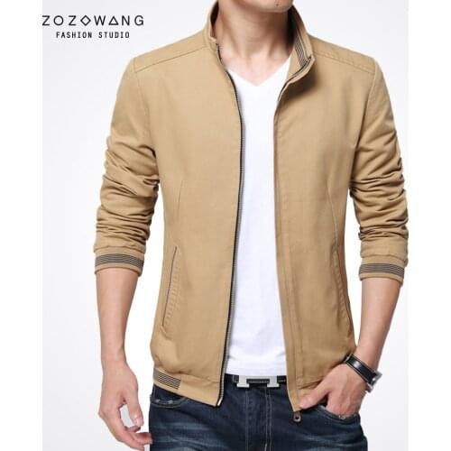 Zozowang Mens Autumn Jackets