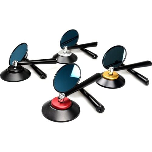 1Pair Universal Motorcycle CNC Aluminium Backup Rearview Mirrors accessories mirror For Honda CB 599 919 400 CB600 HORNET CBR 60