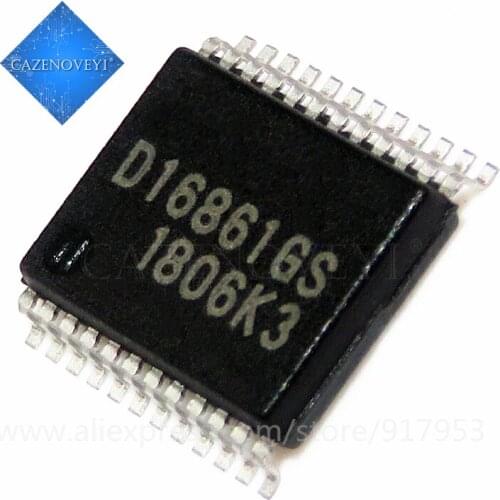 2pcs/lot D16861GS SSOP24 D16861 SSOP 16861GS SMD SOP SMD In Stock