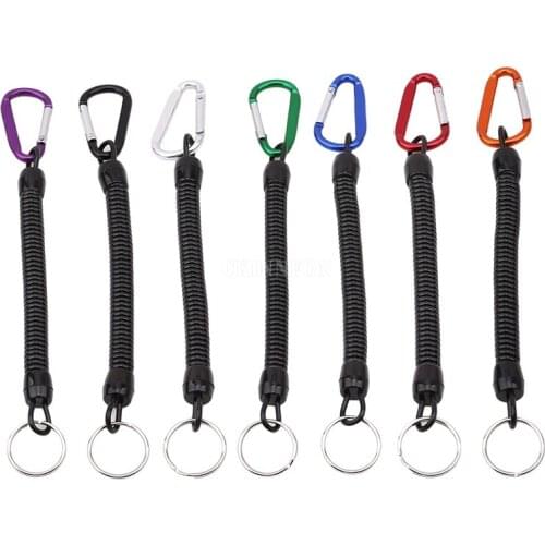 200Pcs/Lot New Fish Grip Lip Trigger Lock Gripper Grab Tool Elastic Rope Fishing Tackle Accessory Fishing Lovers