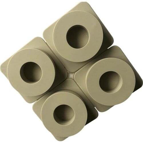 4 Even Circle Hollow out Silicone Wax Sheet Mold Fragrance Wax Tablets Mode DIY Home Baking Tool XG7010