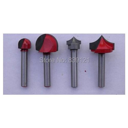 4pcs 6mm sharp knife engraving machine tool 3d knife tool, knife edge round bottom computer carving 6*12 and 6*22