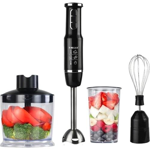 4-in-1 Stainless Steel 750W Immersion Hand Stick Blender juicer kitchen cooking stick juice mincer Vegetable Meat Grinder