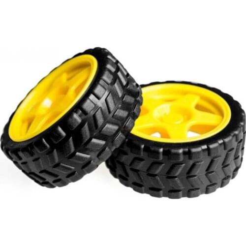 Accesorios para Chasis de coche Robot inteligente ruedas para Arduino