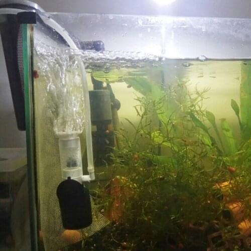 Aquarium Fish Tank Super Mute Small Pneumatic Filter Accessories Biochemical Sponge Corner Filter