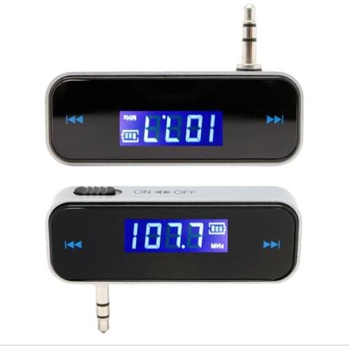 Wireless Stereo Music Audio Transmitter Dongle 3.5mm Jack Audio Player for iPhone Speaker Car Handsfree FM Transmitter