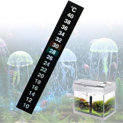 3Pcs Digital Aquarium Fish Tank Fridge Thermometer Sticker Measurement Stickers Temperature Control Tools Simple To Use Durable