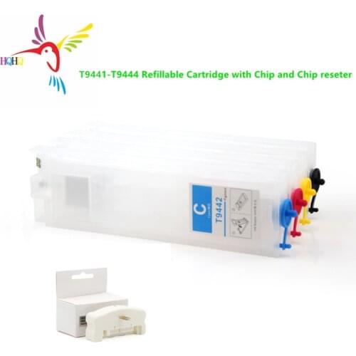 T9441-T9444 Refill Ink Cartridges For EPSON WorkForce Pro WF-C5290 C5210 C5790 WF-C5290 C5210 Printer with Chip Reseter
