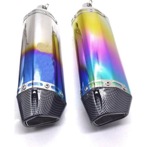 35mm Motorcycle Exhaust Pipe Muffler With DB Killer Escape Moto