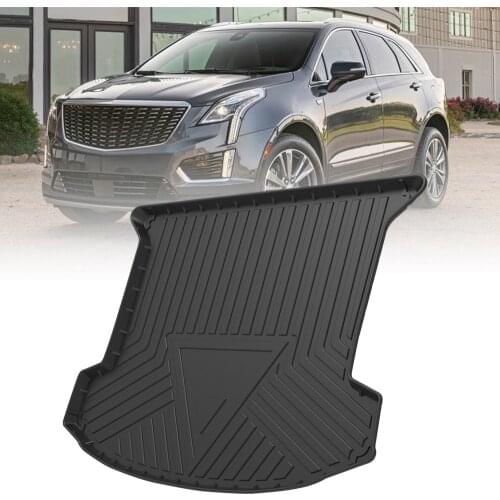 TPE Trunk Mat For Cadillac XTS/XT5/XT6/XT4/SRX/CT4/CT5/CT6 2010-2018 2019 2020 Custom Waterproof Cargo Liner Carpets Accessories
