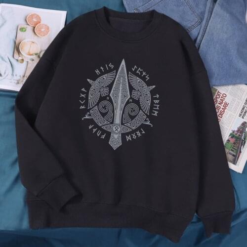 Vikings Odin top Brand tracksuits 2021 sweatshirt Viking Legend hoodies Men O-Neck long Sleeve Clothes casual fleece pullovers