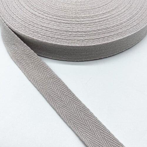 New 10mm 20mm 100% Cotton Ribbon Hserringbone Ribbon Hair Bow Party Christmas Wedding DIY Sewing Crafts #18
