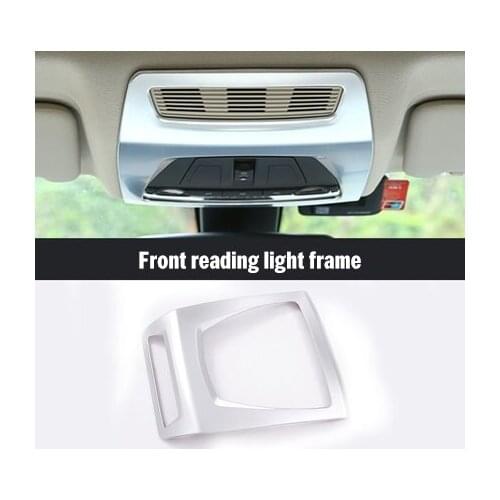 For BMW 5 serie F10 F11 F18 520i 528i 535i 550i xDrive 2011-2017 chrome Front reading light frame 1pc