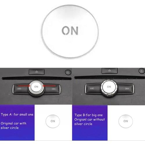 Durable And Practical For Mercedes Benz E Class W212 Centre Console Volumn ON Buttons Sequins Cover