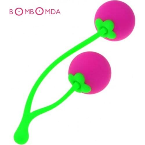 Silicone Smart Ball Female Cherry Kegel Ball Vaginal Tight Exercise Smart Love Vagina Balls Sex Toys For Women Masturbation