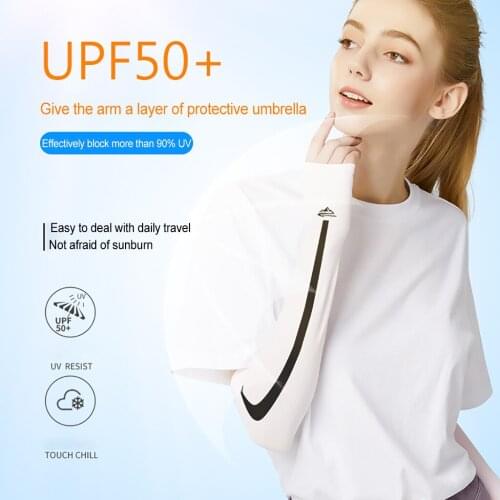 Sports Arm Compression Sleeve Basketball Cycling Arm Warmer Summer Running Uv Protection Volleyball Sunscreen Bands #W5