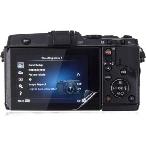3 x LCD Screen Protector Clear Soft PET Film for Olympus PEN E-PL6 E-PL5 E-PM2 EPL6 / EPL5 / EPM2 TG870 TG860 TG850 Camera