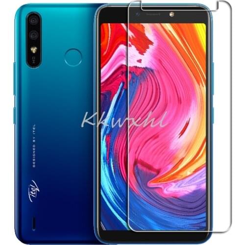 For itel A56 Pro 6" Screen Protective Tempered Glass ON A56Pro Protector Cover Film