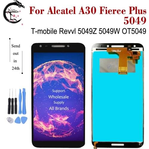 5.5" LCD For Alcatel A30 Fierce Plus 5049 LCD Display Touch Screen Digitizer Assembly T-mobile Revvl 5049Z 5049W OT5049 Display