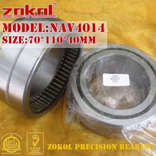 ZOKOL NAV4014 Full complement needle roller bearing with inner ring 70*110*40mm