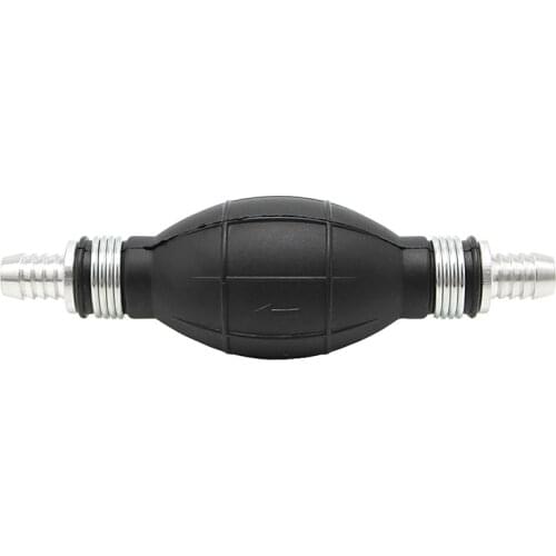 40GF 1PC Rubber And Aluminum Fuel Line Pump Primer Bulb Hand Primer Gas Petrol Pumps