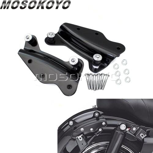 2009-2013 for Harley Touring models 2-UP Tour Pak Solo Luggage Rack Mounting Kit Detachable 4-Point Docking Hardware Kit